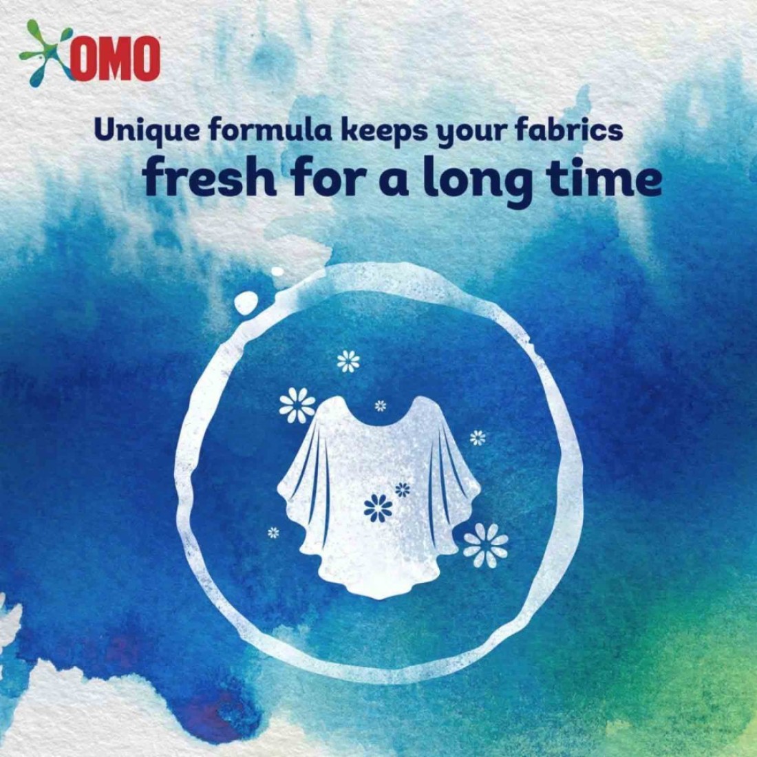 Omo Automatic Liquid Laundry Detergent For 100% Effective Stain Removal 1690ml Pack of 2