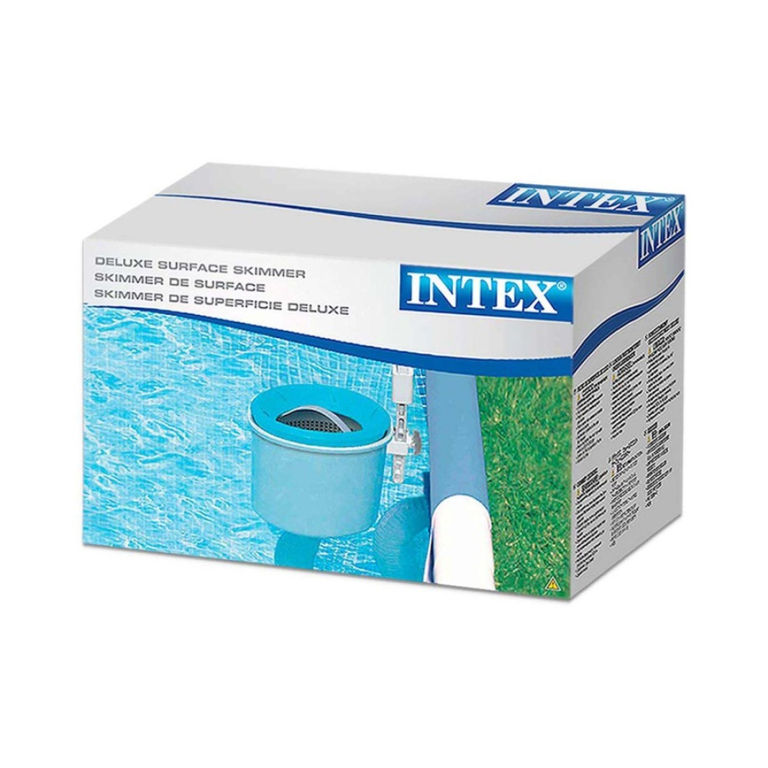 Intex Deluxe Wall Mount Surface Skimmer Grey