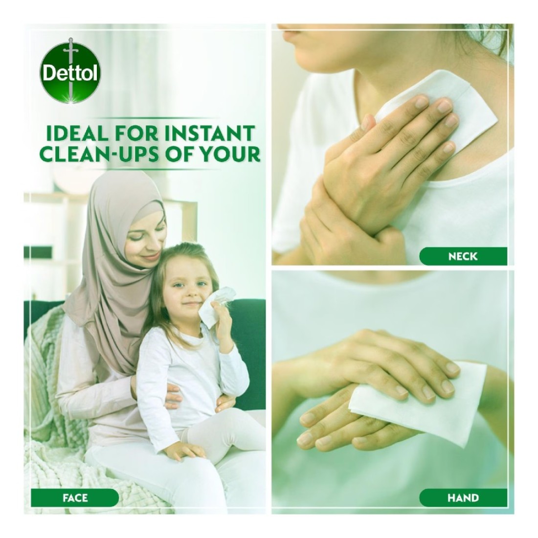 Dettol Anti-Bacteria 80 Wipes