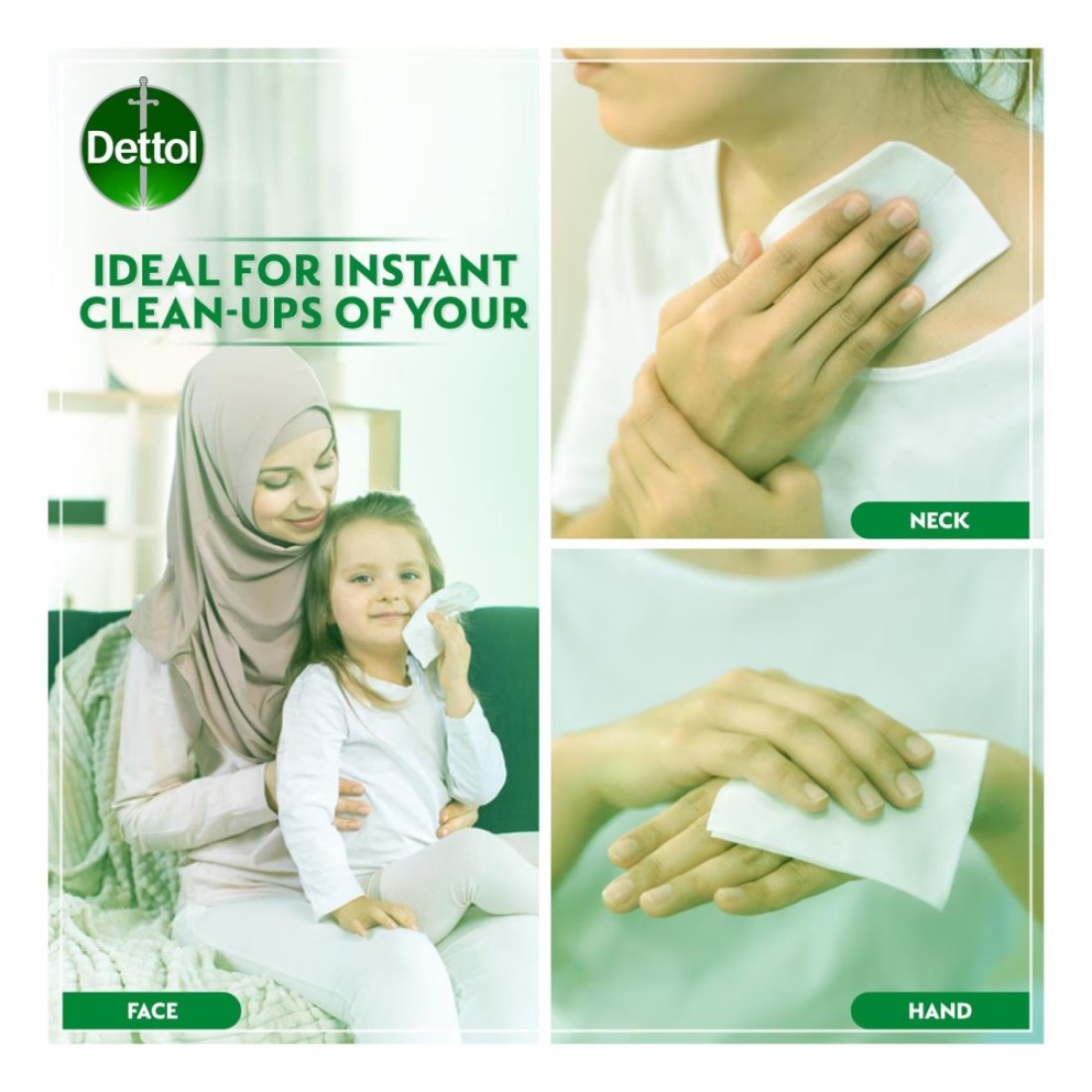 Dettol Original Antibacterial Skin 40 Wipes
