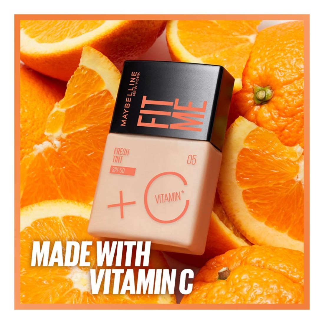 Maybelline New York Fit Me Fresh Tint Foundation With Vitamin C SPF50 Shade 07 30ml