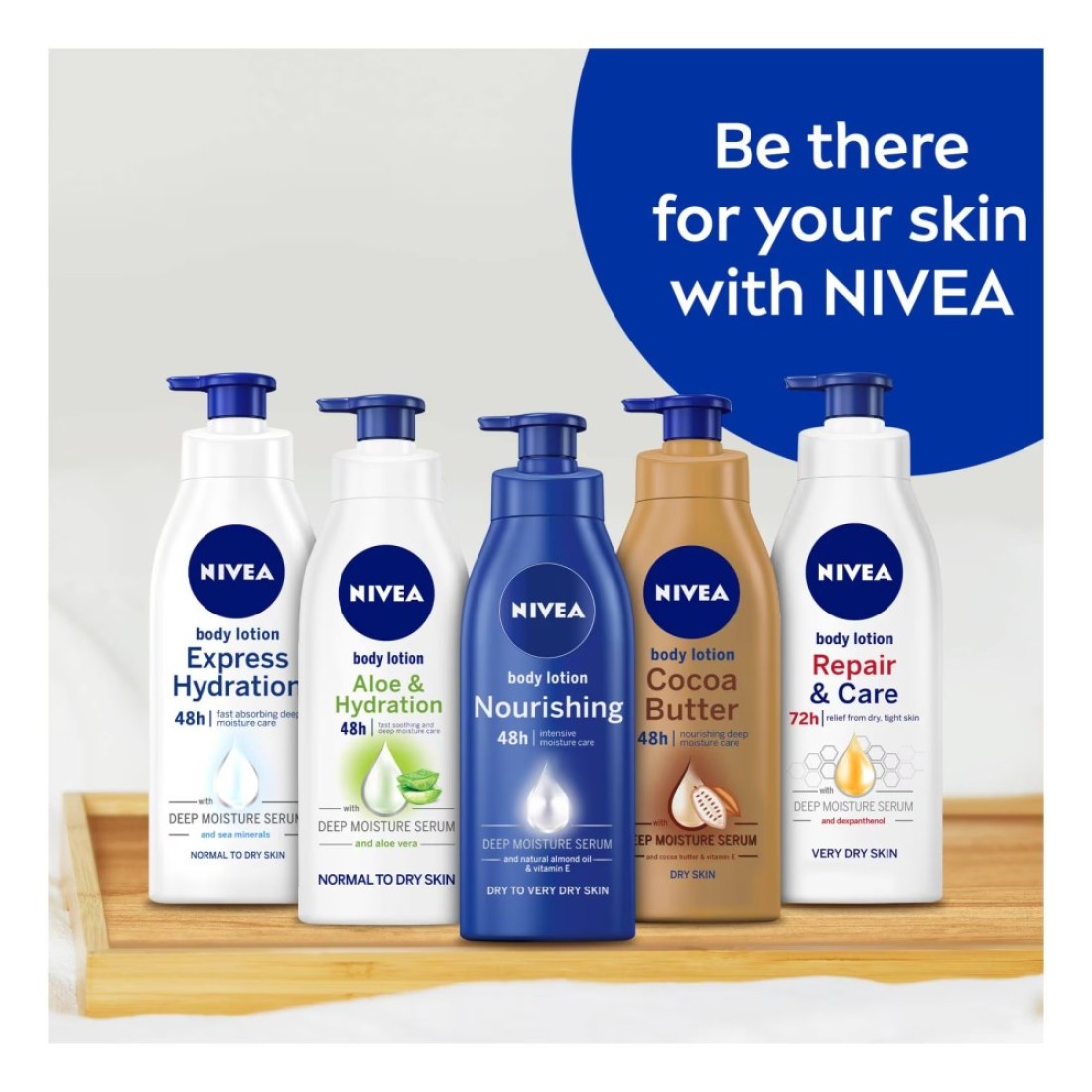 NIVEA Body Lotion Repair &amp; Care For Extra Dry Skin
