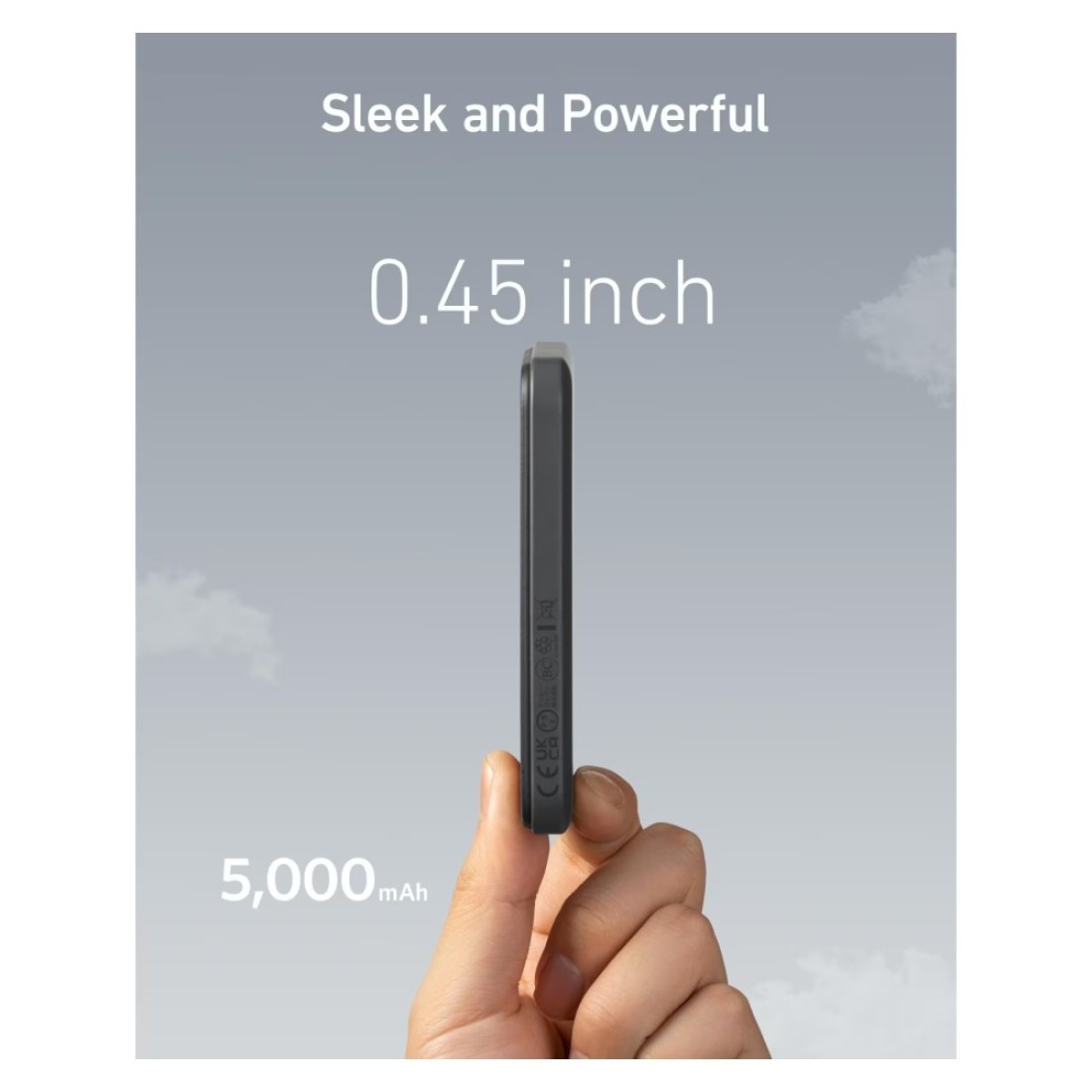 Anker 621 MagGo Magnetic Power Bank Black 5000mAh