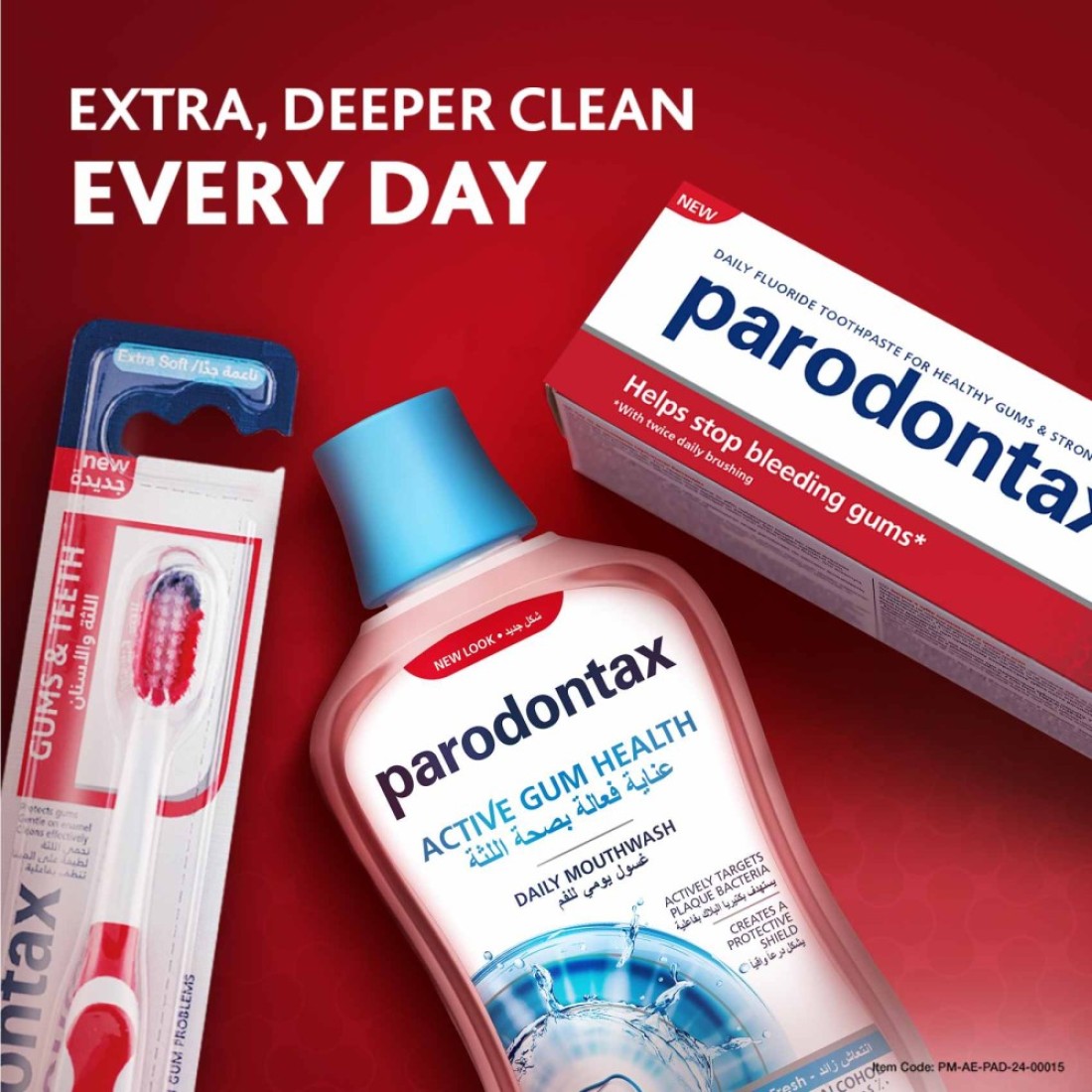 Parodontax Extra Fresh Toothpaste For Bleeding Gums 75ml