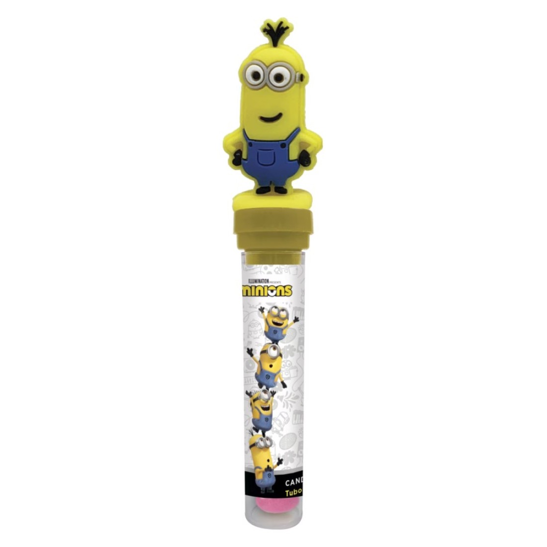 Minions Candy Tube with Stamp 8g