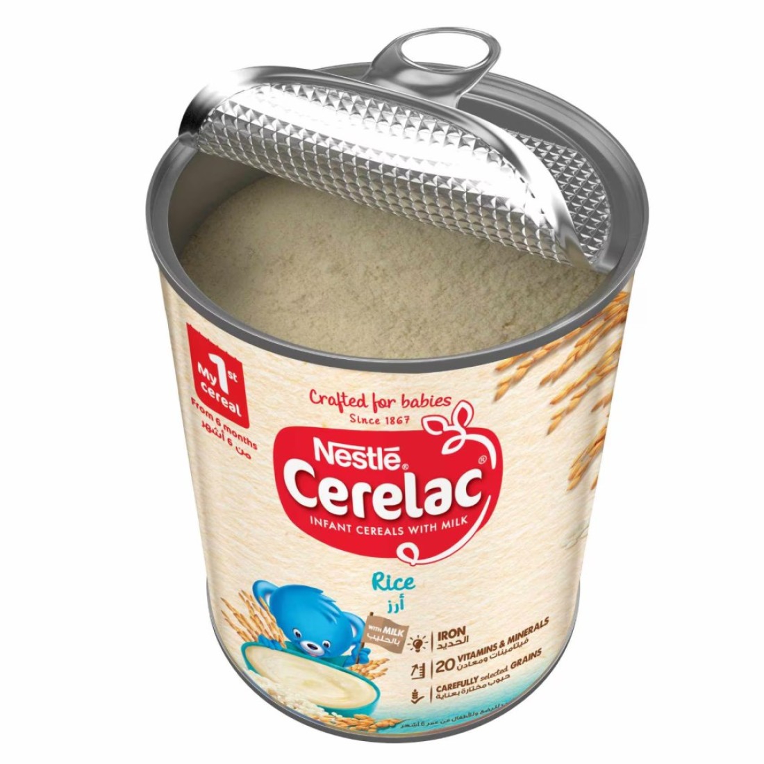 Nestle Cerelac Infant Cereal, Rice, 400g