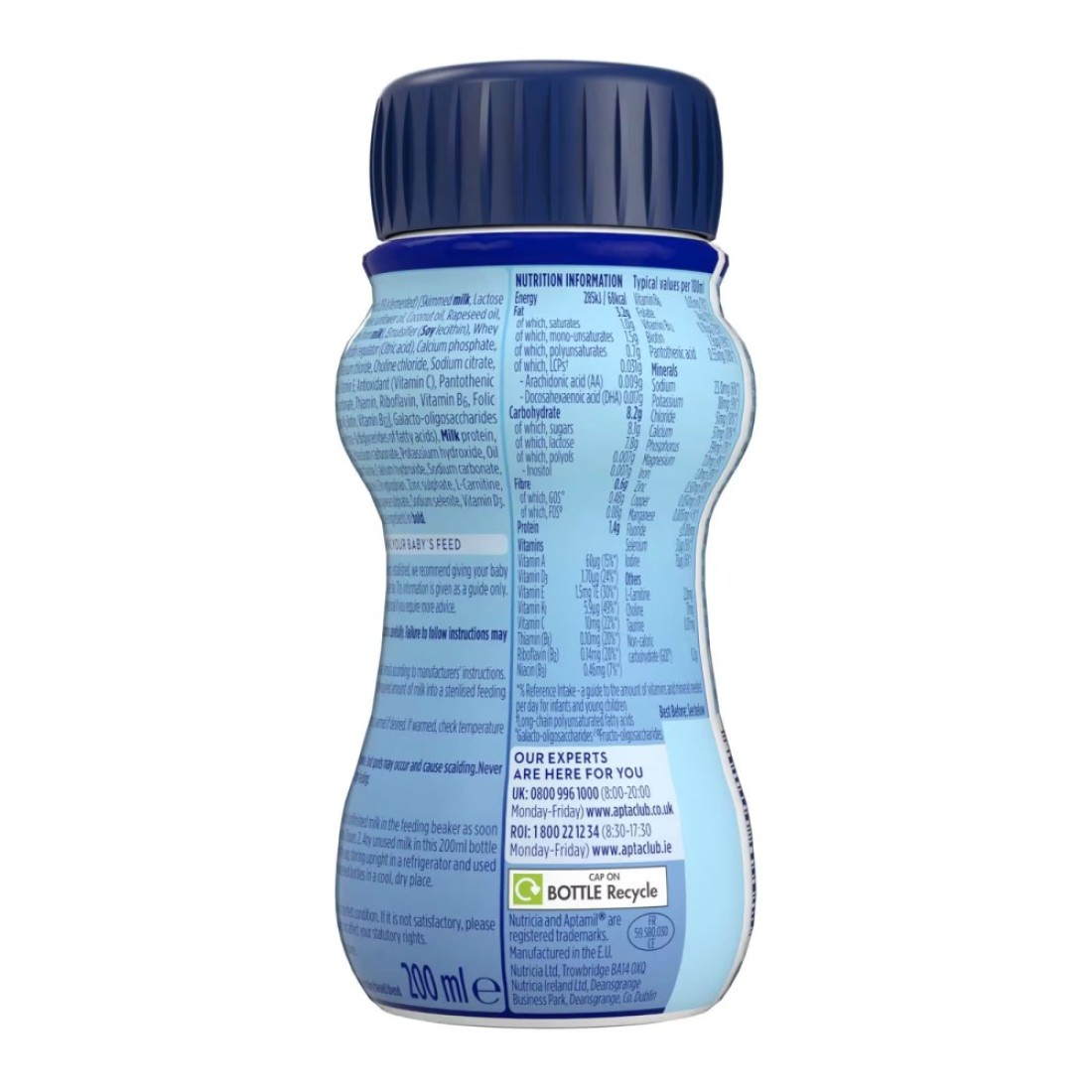 Aptamil Follow On Milk Formula, Stage 2, from 6 to 12 Months, 200ml