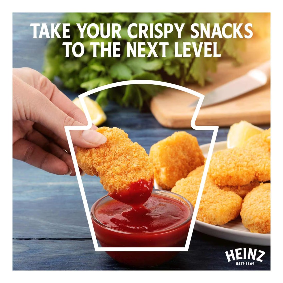 Heinz Tomato Ketchup 50% Less Sugar &amp; Salt 435g