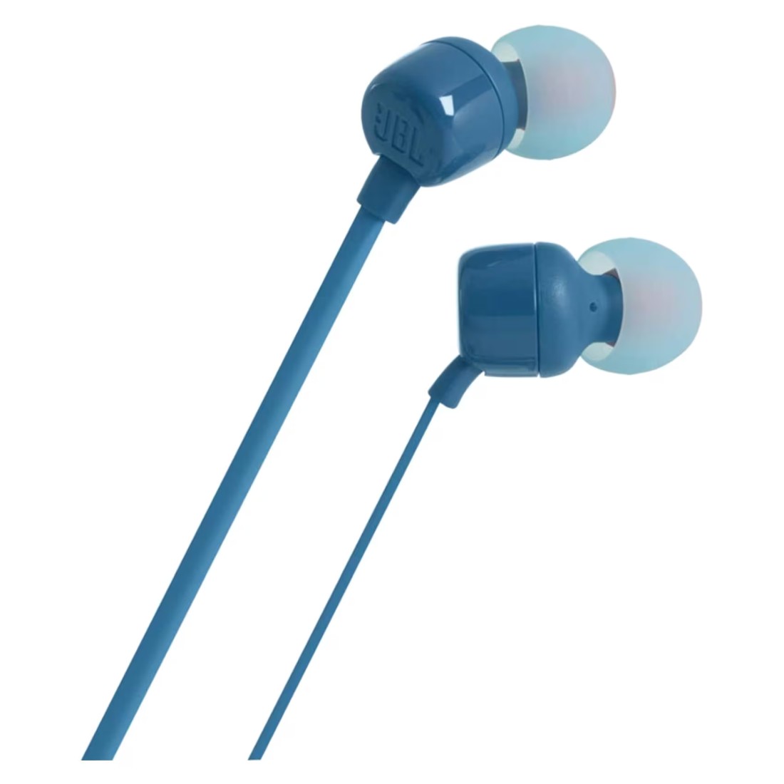 JBL Tune 110 Headphones Wired In-Ear Deep And Powerful Pure Bass Sound Blue