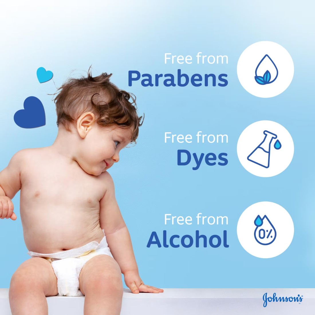 Johnson&#39;s Baby Jelly Fragrance Free, skin protection, mild, 100ml