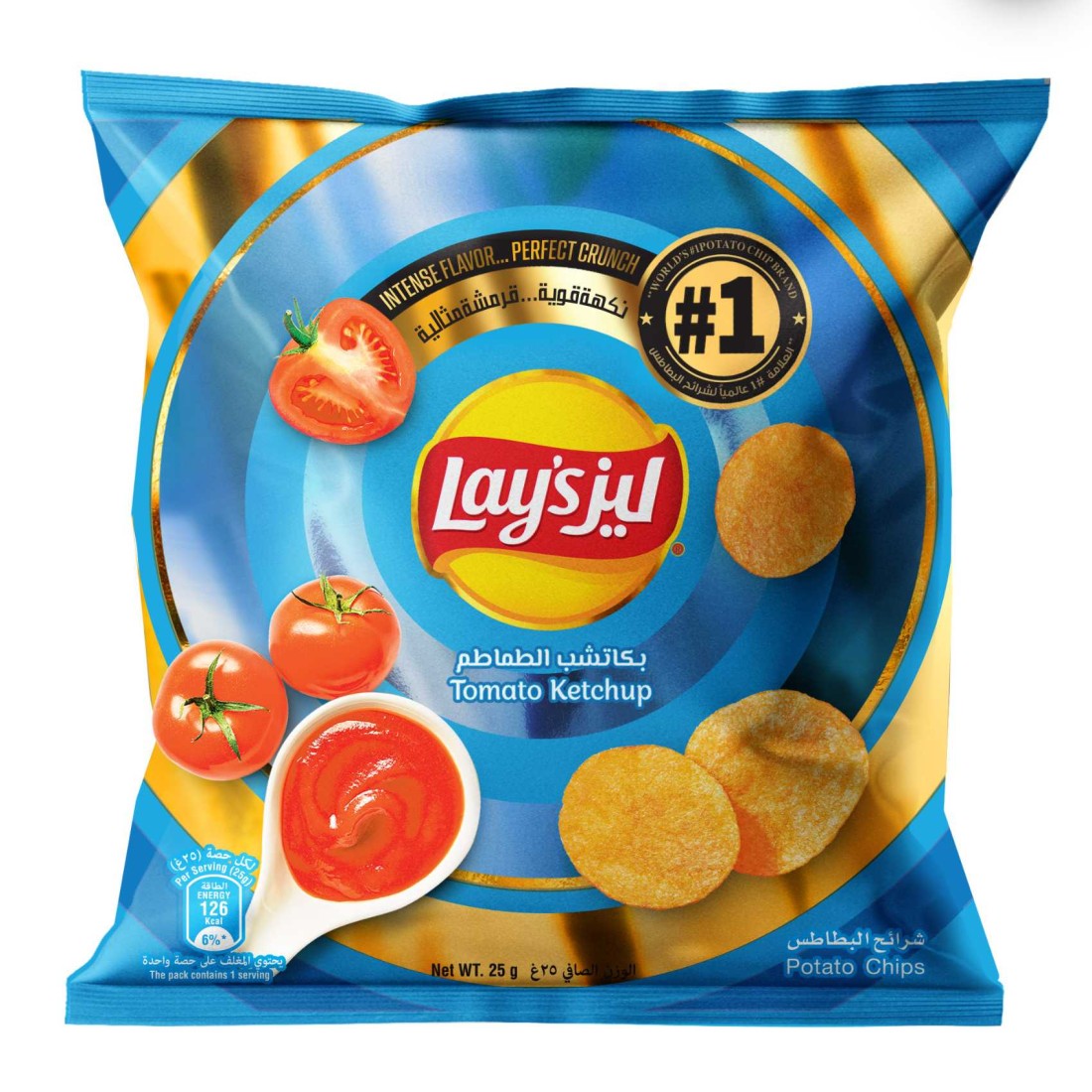 Lay&rsquo;s Tomato Ketchup Potato Chips 21g