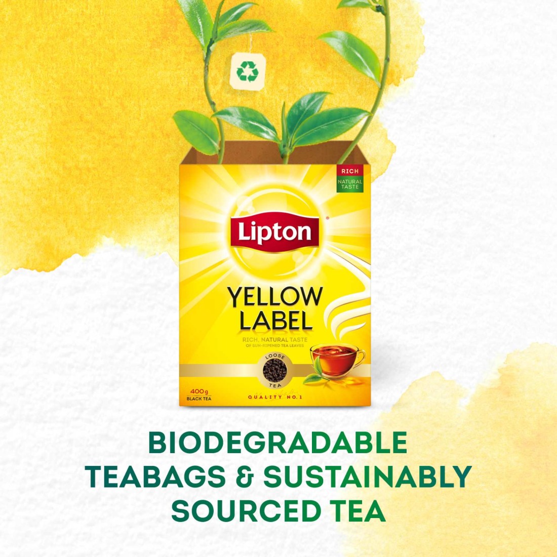 Lipton Yellow Label Classic Loose Black Tea 200g