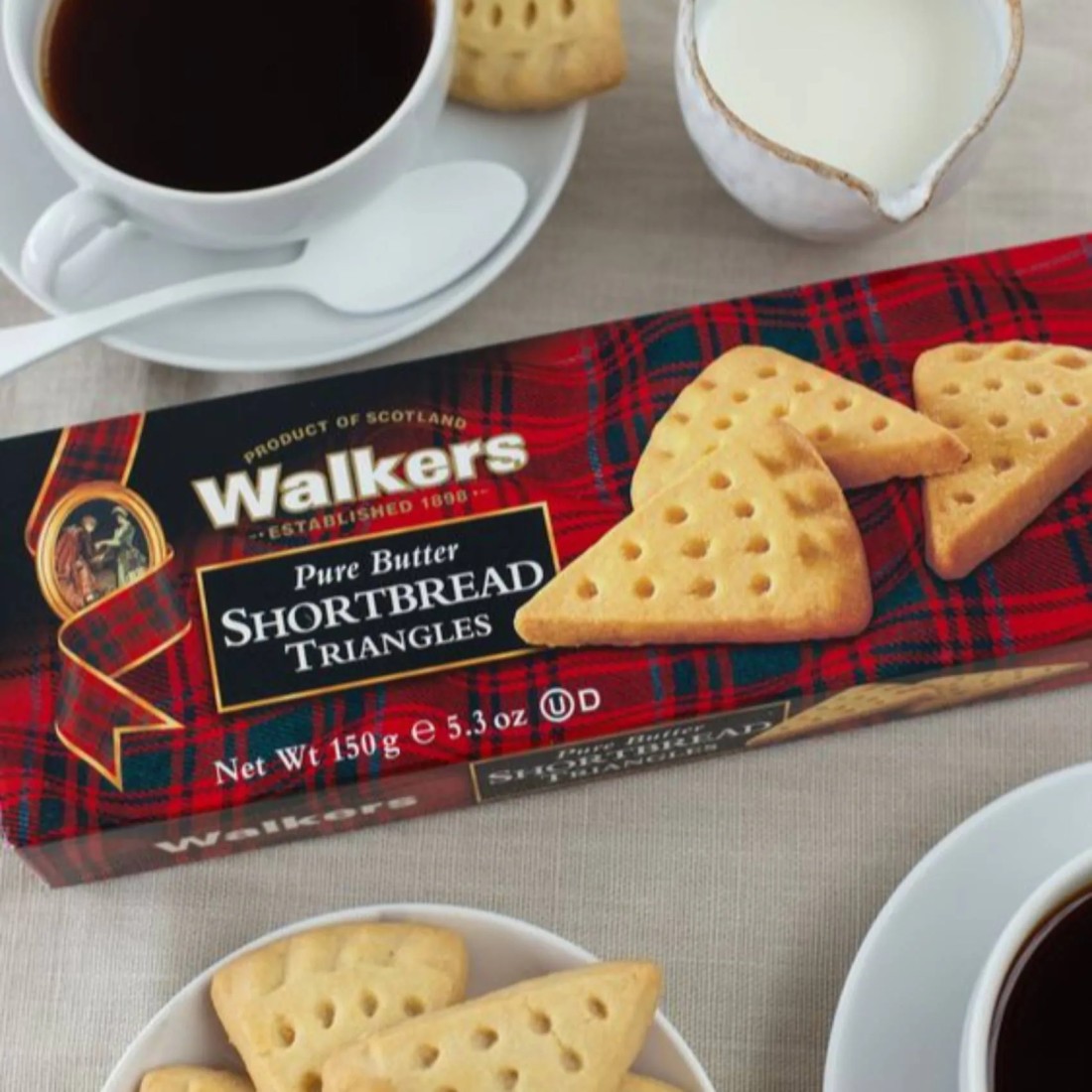 Walker&#39;s Pure Butter Shortbread Triangles, 150g