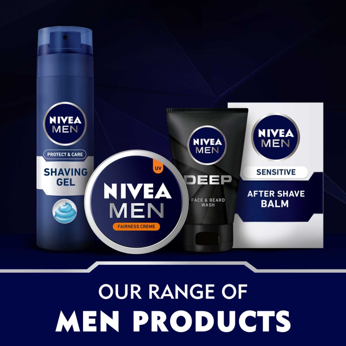 NIVEA MEN Creme Moisturising Cream Face Body &amp; Hands Tin 75ml
