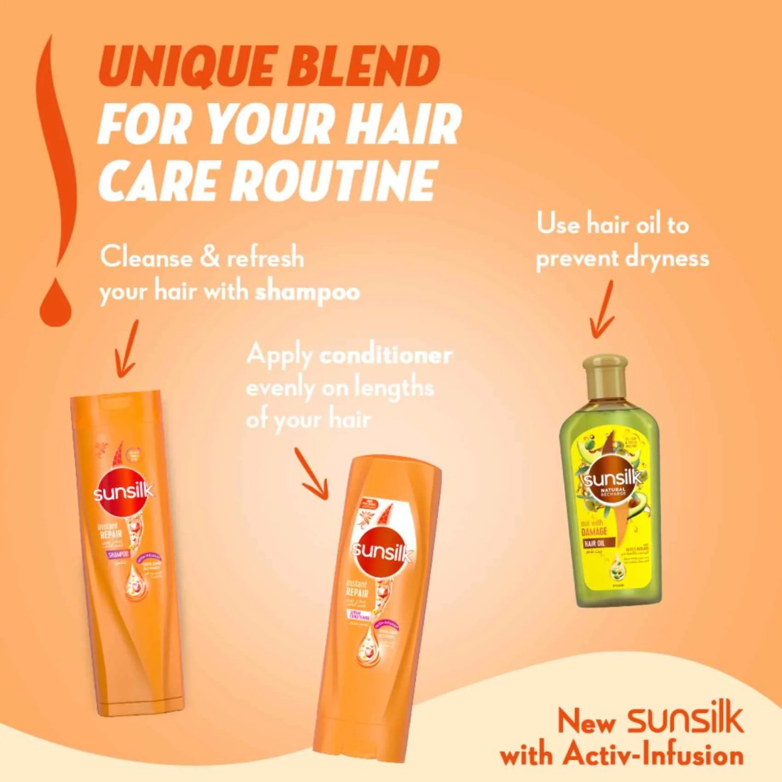 Sunsilk Conditioner Instant Repair 350ml