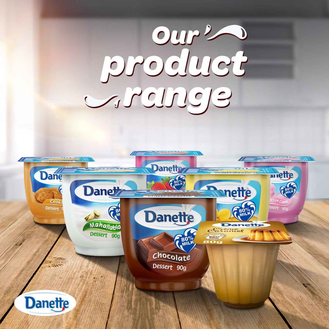 Danette Dessert Vanilla Flavour 90g