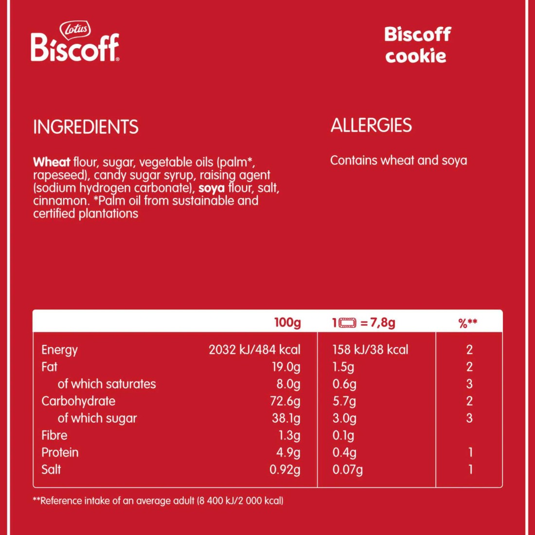 Lotus Biscoff Biscuit, 125g