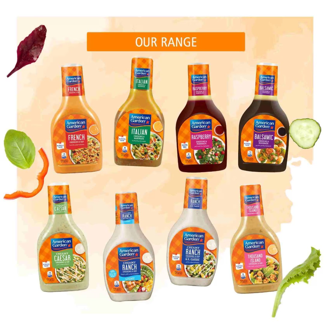 American Garden Italian Dressing and Marinade, 473ml