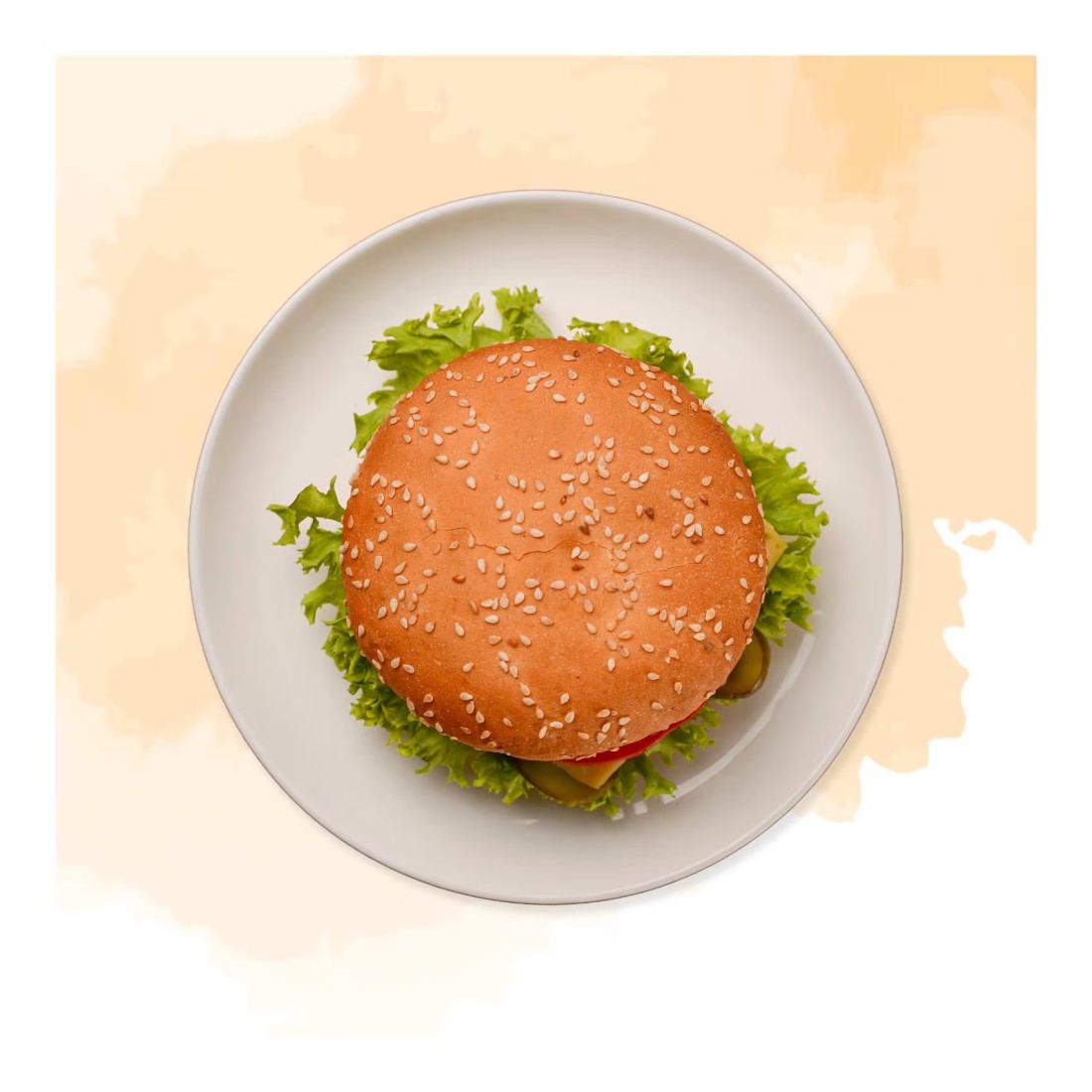 American Garden Dill Flavored Hamburger Pickle, 90.7g