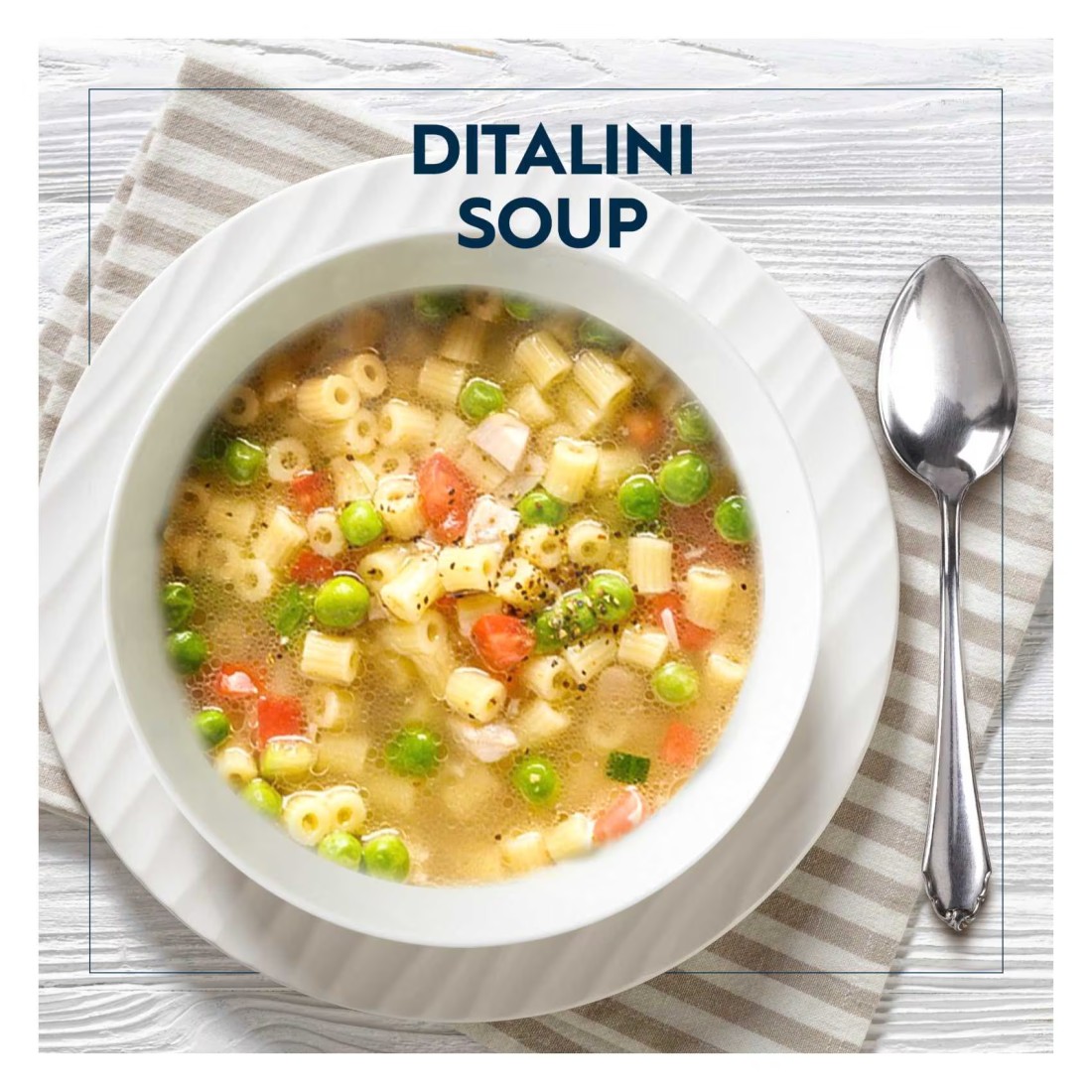 Barilla Ditalini Rigati Pasta Cello Pack 400g