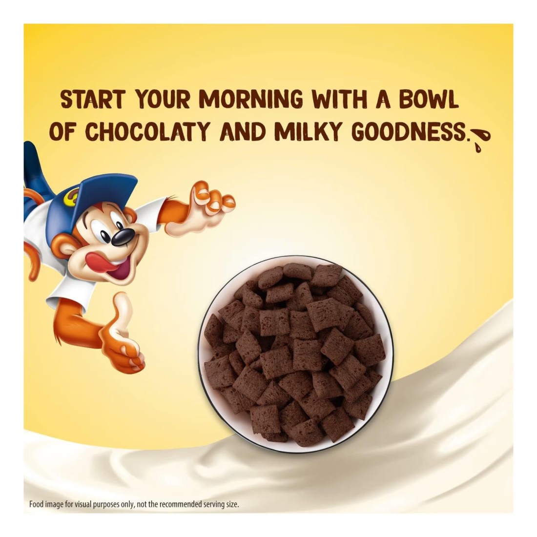 Kellogg&#39;s Coco Pops Fills Crunchy Chocolate Pillows with Milk Cream Bar, 350g