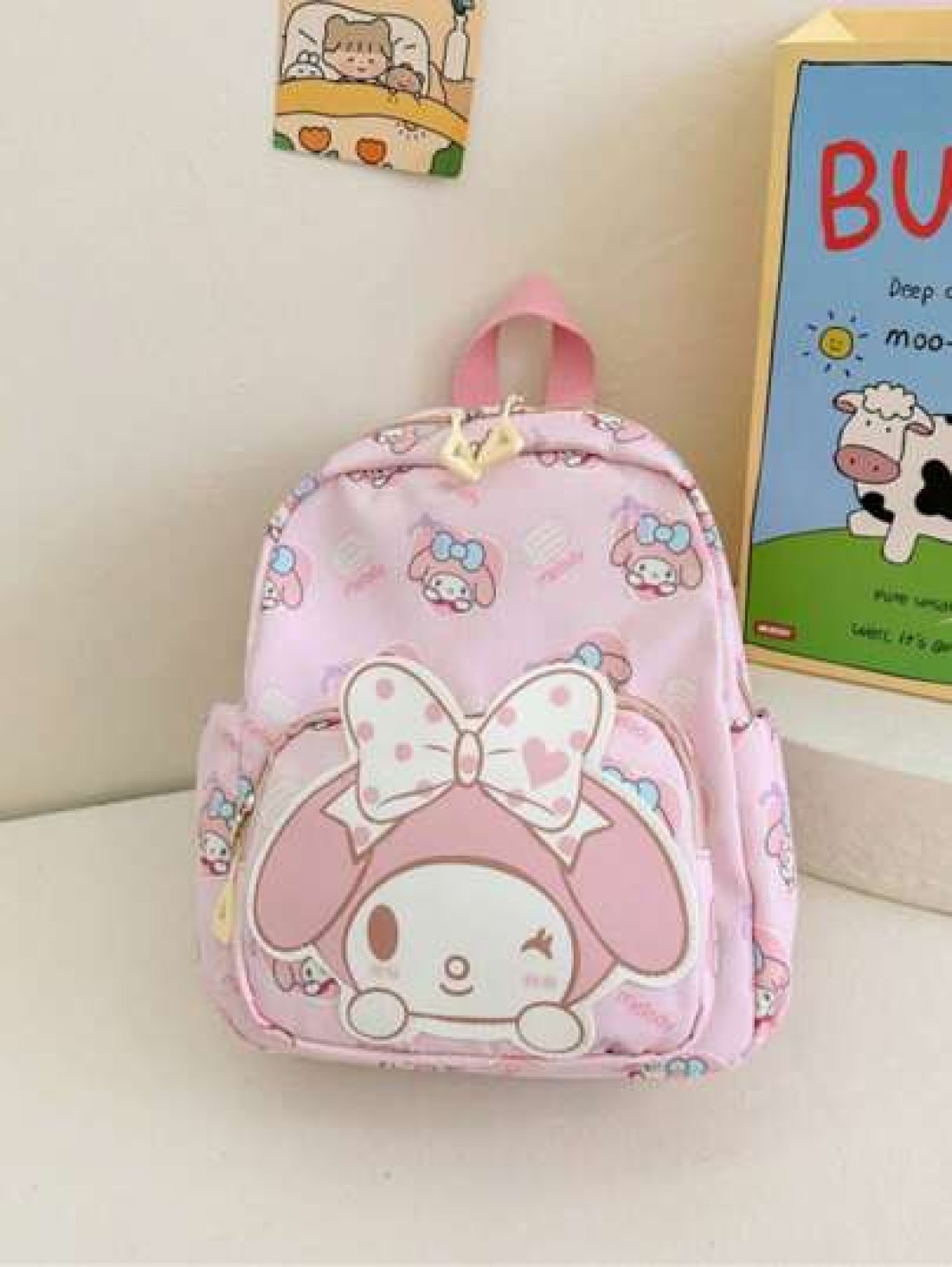 Sanrio Kuromi Children s Bag Backpack Travel Spring Outing Children s Fun Kindergarten Cartoon School Bag