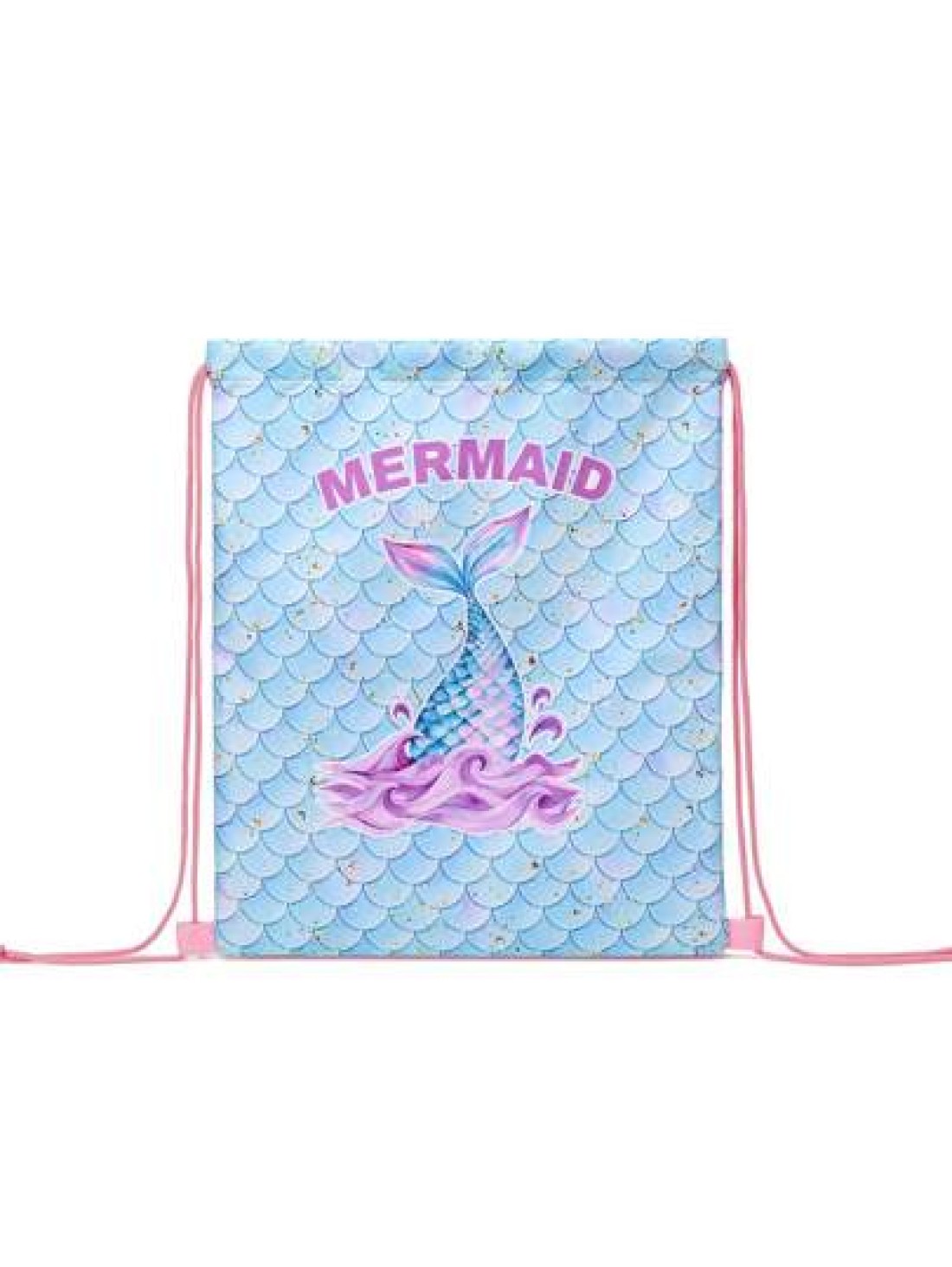 Drawstring Gym Bag Mermaid Pattern String Backpack For Hiking Fitness Travel Creative Design Drawstring Backpack Backpack School Bag S Bag S Backpack Toddler Backpack Mini Backpack Small Backpack Bag