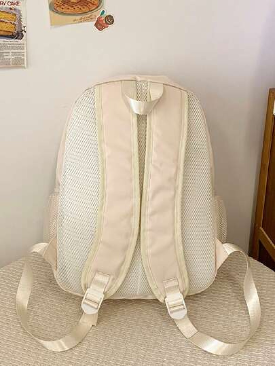 Fashionable Versatile Backpack Large Capacity Multi Layer Casual Travel Bag For High School And College Students