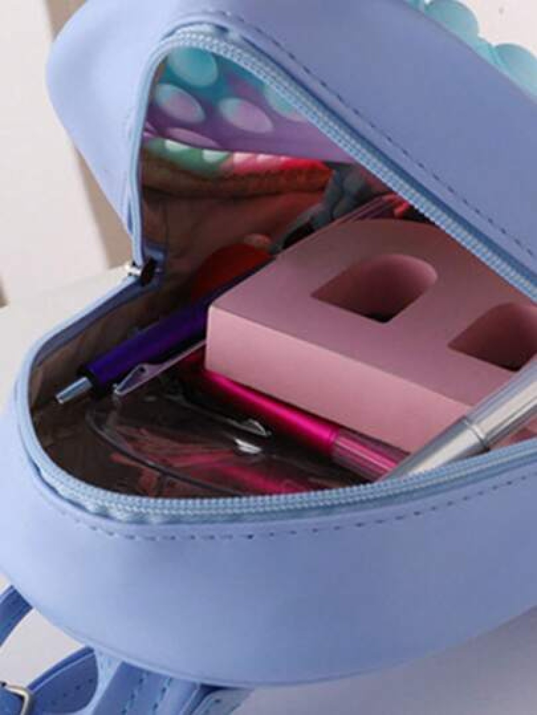 New Cute Unicorn Silicone Backpack Stress Relief Pink Schoolbag