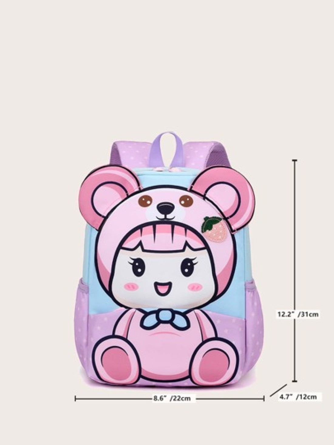 Cute Cartoon Children s Shoulder Backpack Shoulder Student Children s Schoolbag Backpack Middle School Student Schoolbag Outdoor Daypack School Boys Girls Children 6 12 Years School Gift
