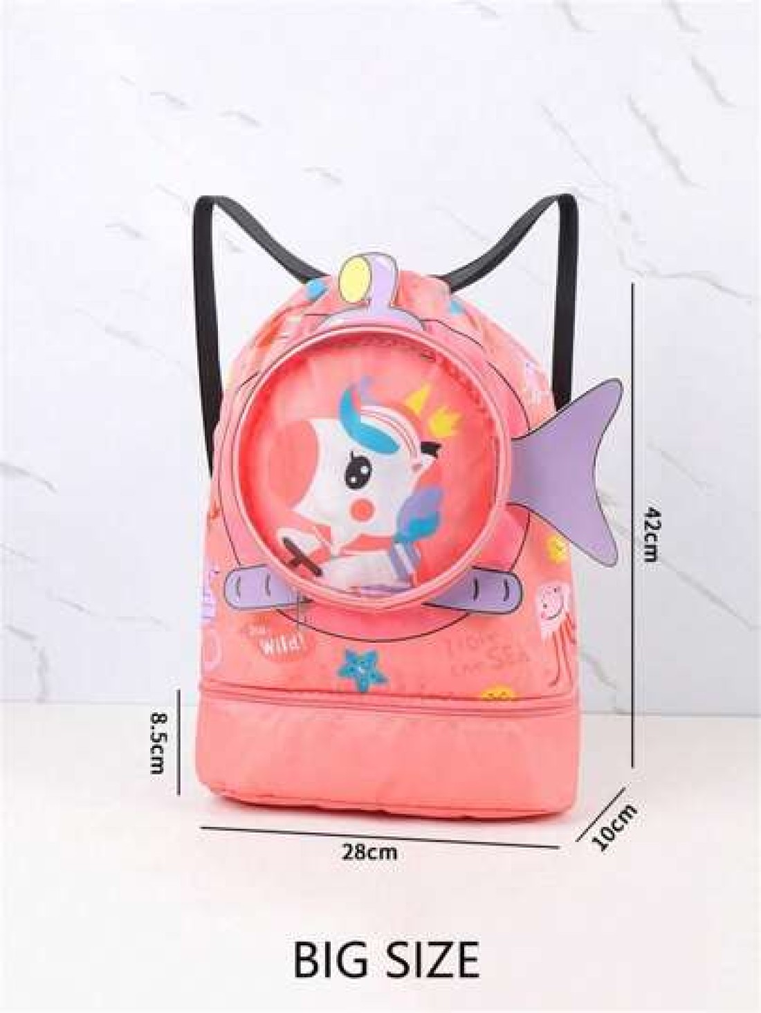 Waterproof Swimming Backpack With Dry And Wet Separation Ideal For Swimming Storage