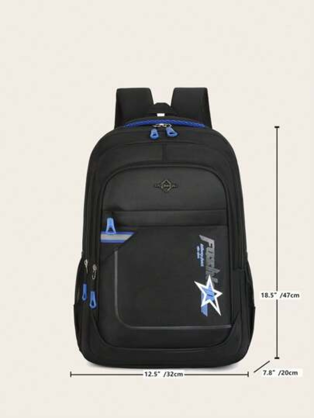 New Lightweight Laptop Backpack Suitable For School And Travel Adjustable Shoulder Straps Multi Compartment Design Durable Polyester Casual Backpack For Men And Women Secure Zipper Closure Student Bac