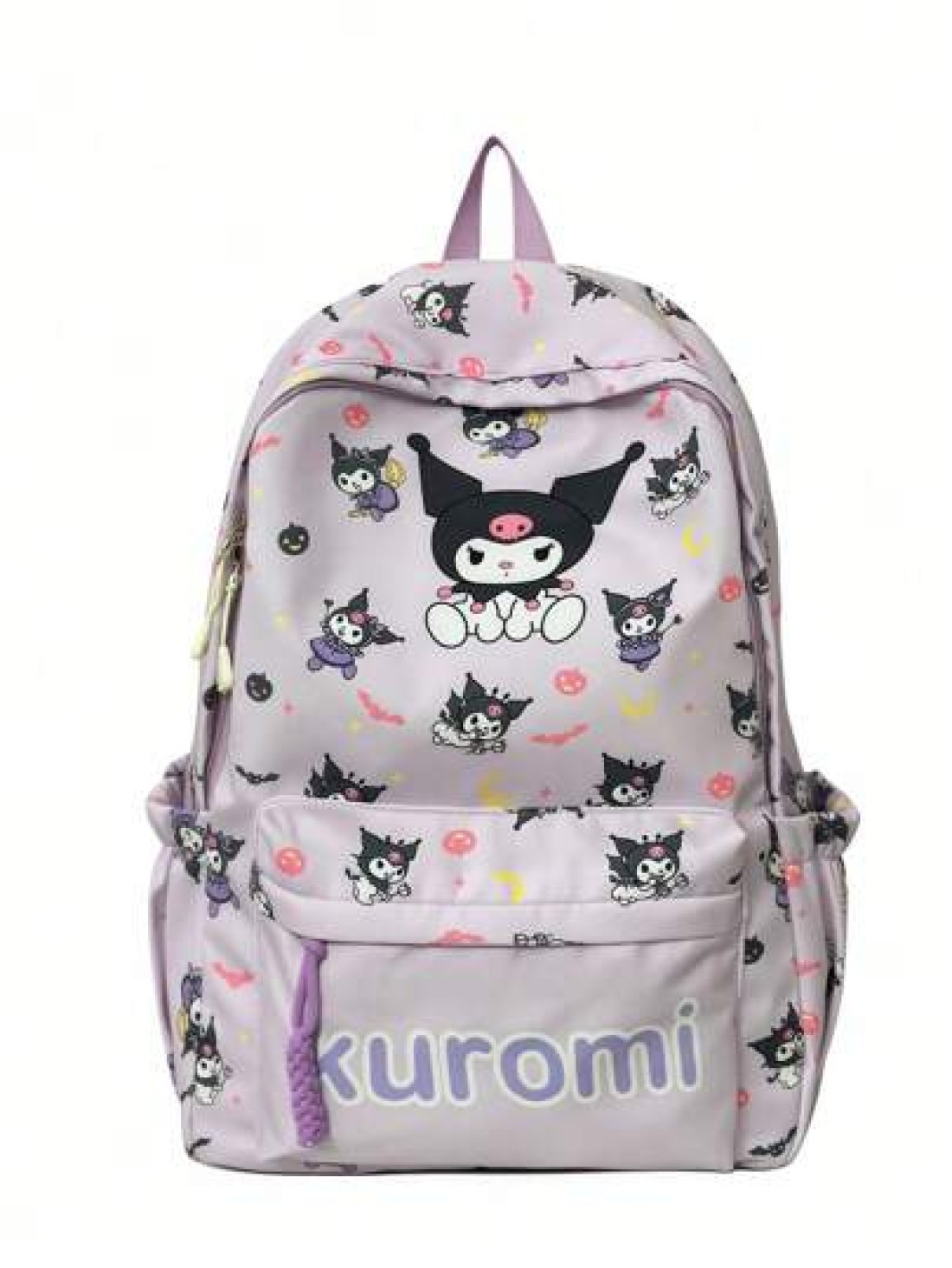 Sanrio 1pc Hello Kitty Kuromi Cinnamoroll My Melody Cartoon Backpack Cute Daily Bag Cat Cartoon Anime Storage Bag Women Casual Travel Commuting Backpack Makeup Bag Holiday Organizer Large Capacity Cos