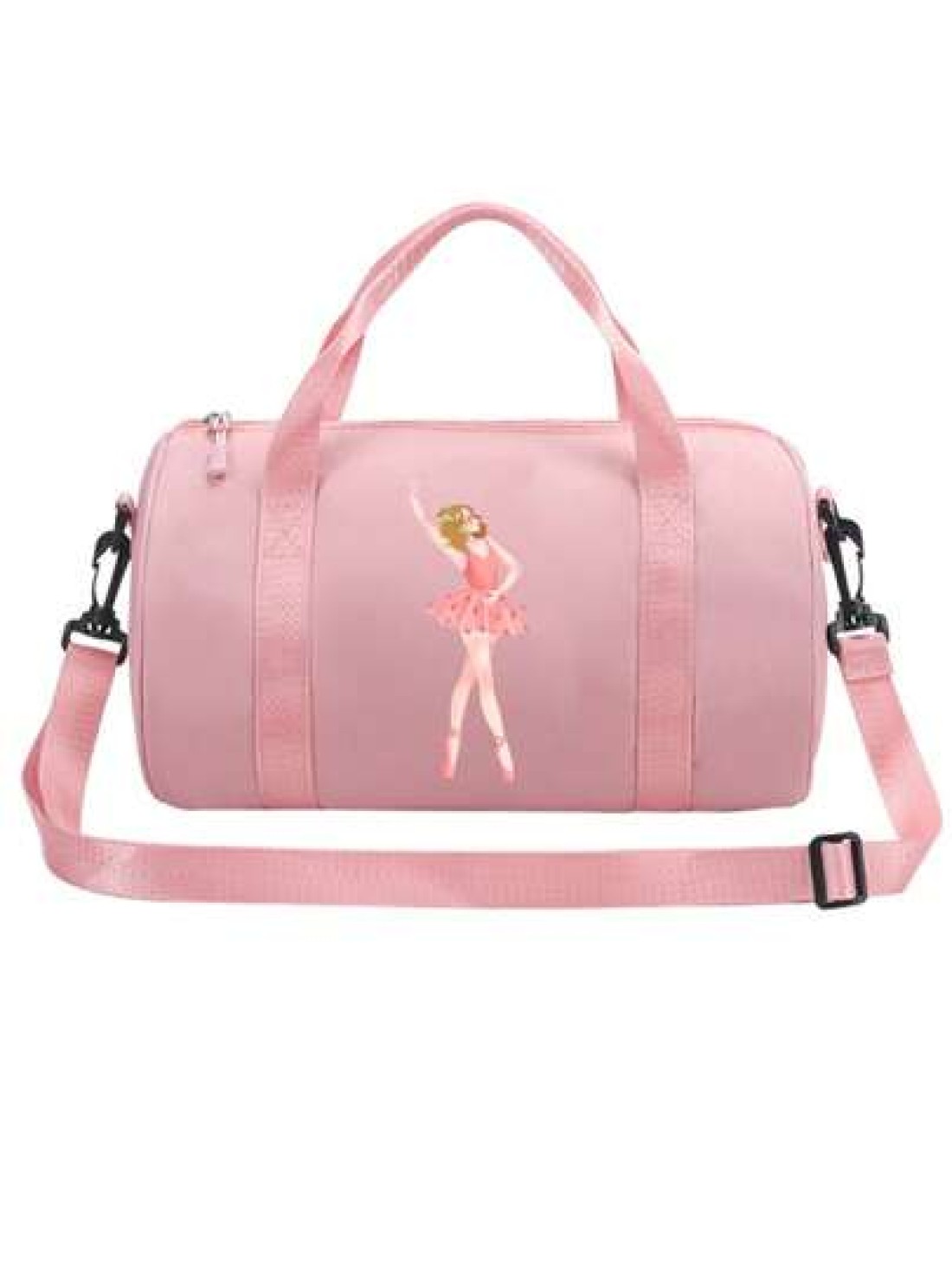 1pc Cute Ballet Pointe Shoe Bag Nylon Ballet Tutu Bag Fashion Lightweight Dance Bag Portable Travel Bag Ideal Birthday Gift