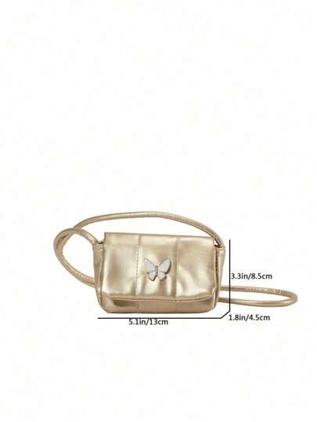 1pc Pretty Bow Casual Fashion Simple Shoulder Crossbody Small Shoulder Bag Fashionable Small Square Bag Simple Western Style Niche Handbag Cute Casual Shoulder Crossbody Bag Bow Decoration Pu Crossbod