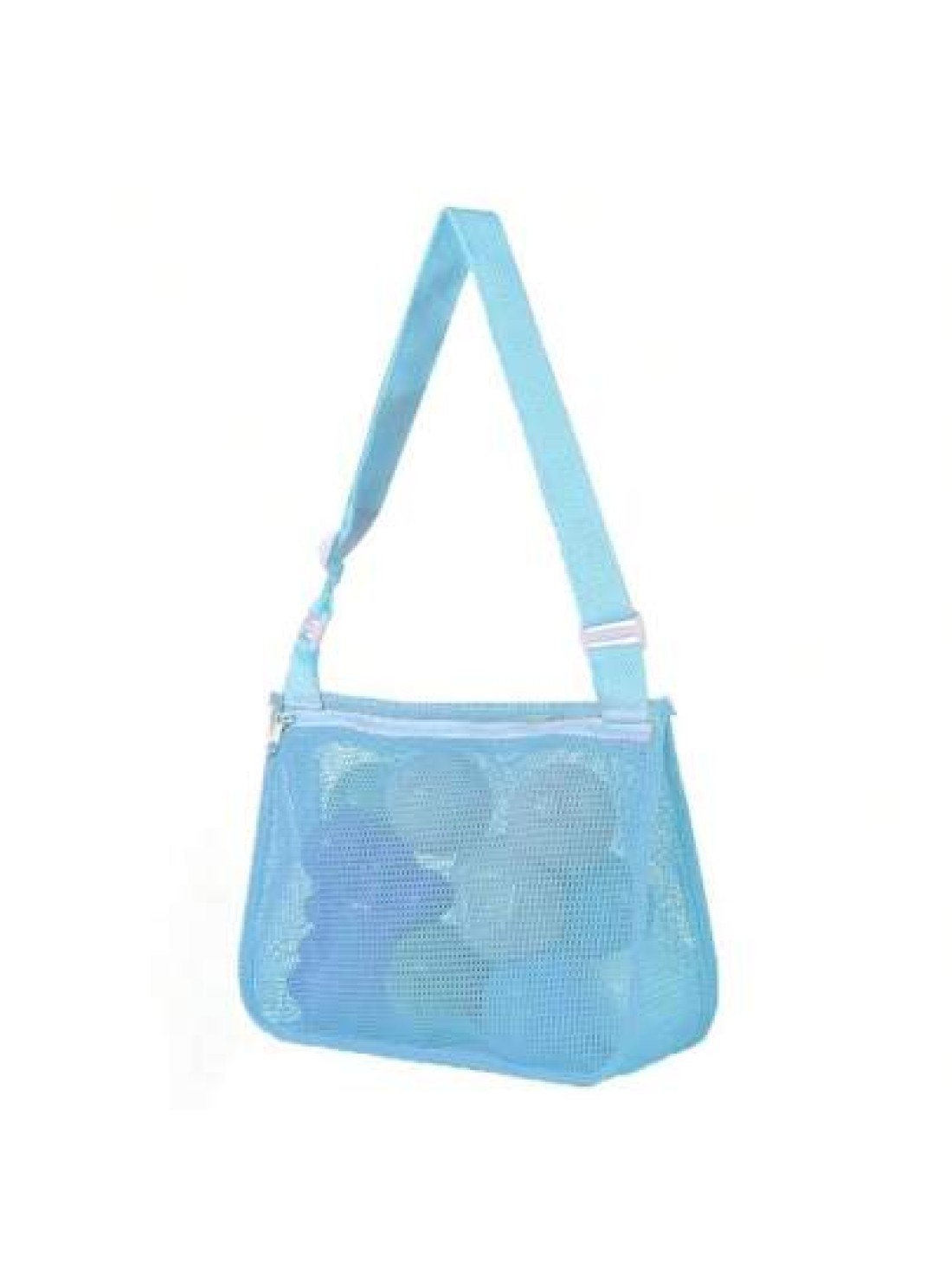 1pc Mesh Beach Bag Kids Shell Storage Bag Beach Shell Bag For Boys And Girls Swimming Accessories Suitable For 3 12 Years Old Children The Bag Runs Small Suitable For 2 12 Years Old Kids