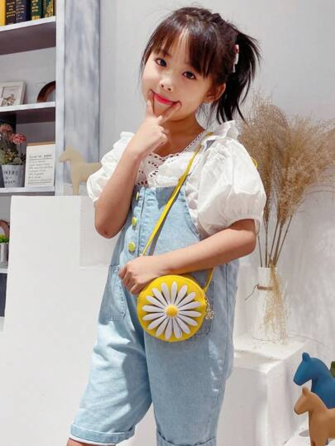 1pc Young Girl s Cute Mini Crossbody Bag With Zipper Closure Made Of PU Leather Suitable For Everyday Use All Year Round