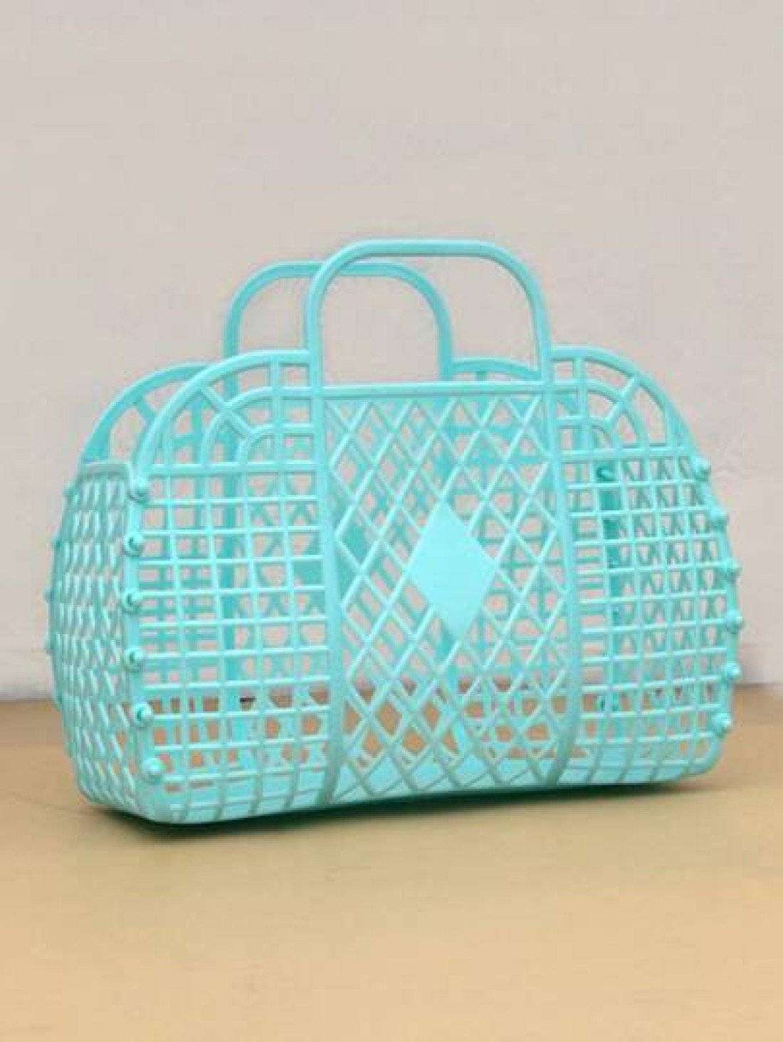 Portable Shower Bag Storage Basket Beach Bag Hollow Organizer Design