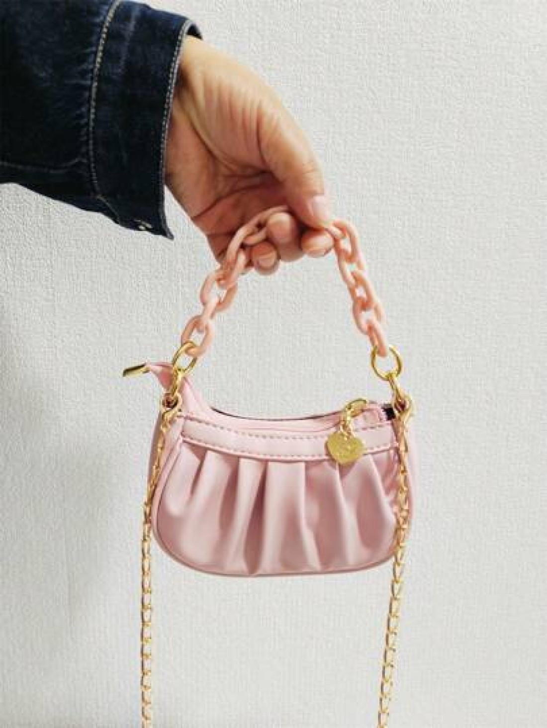 Children s Cloud Shaped Ruched Bag Girls Crossbody Bag For Festival Gift Fashionable Princess Shoulder Bag For Little Girls Coin Purse