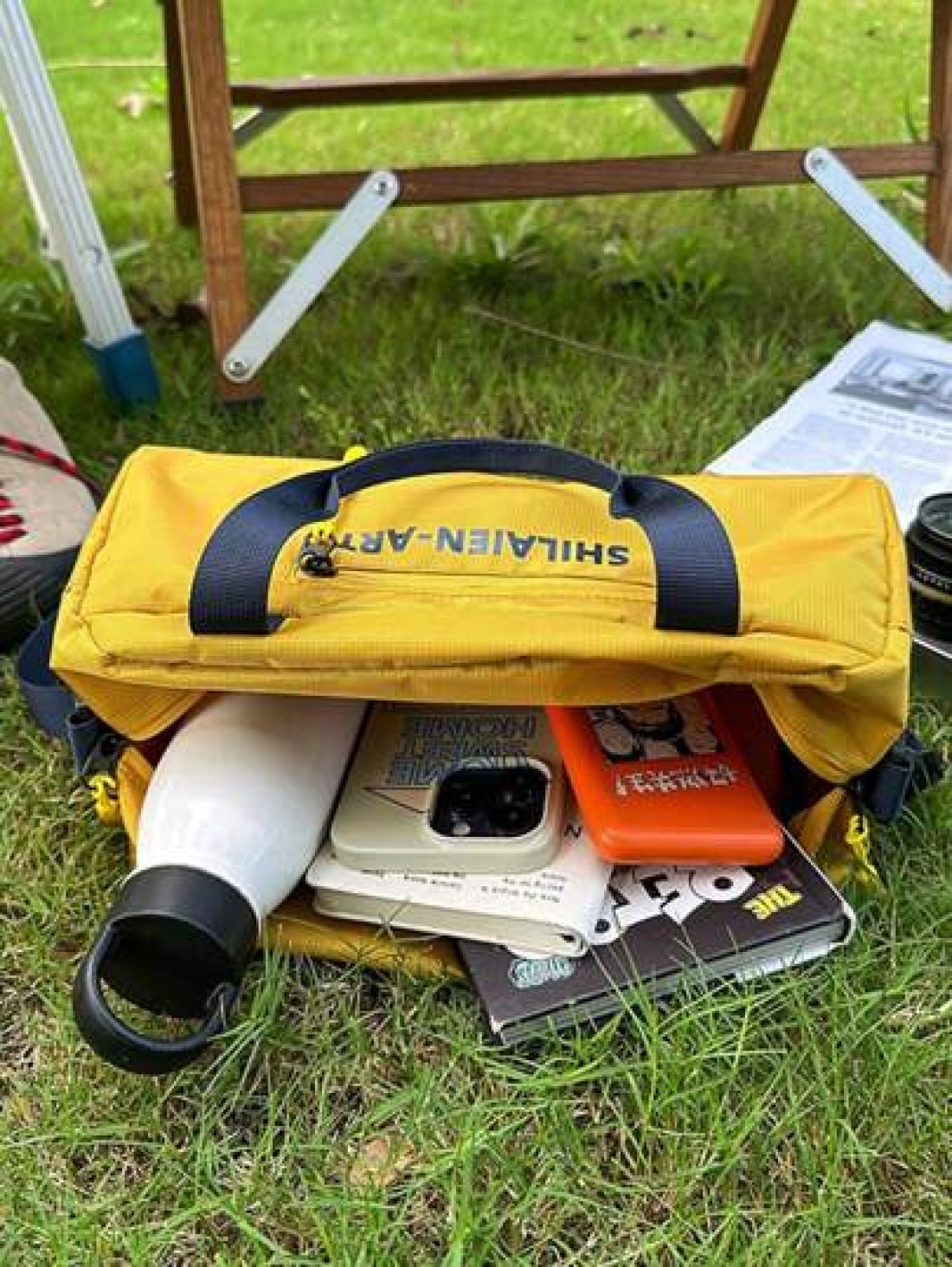1pc New Minimalist Versatile Handbag Shoulder Bag Sporty Casual Waterproof Crossbody Bag For Outdoor
