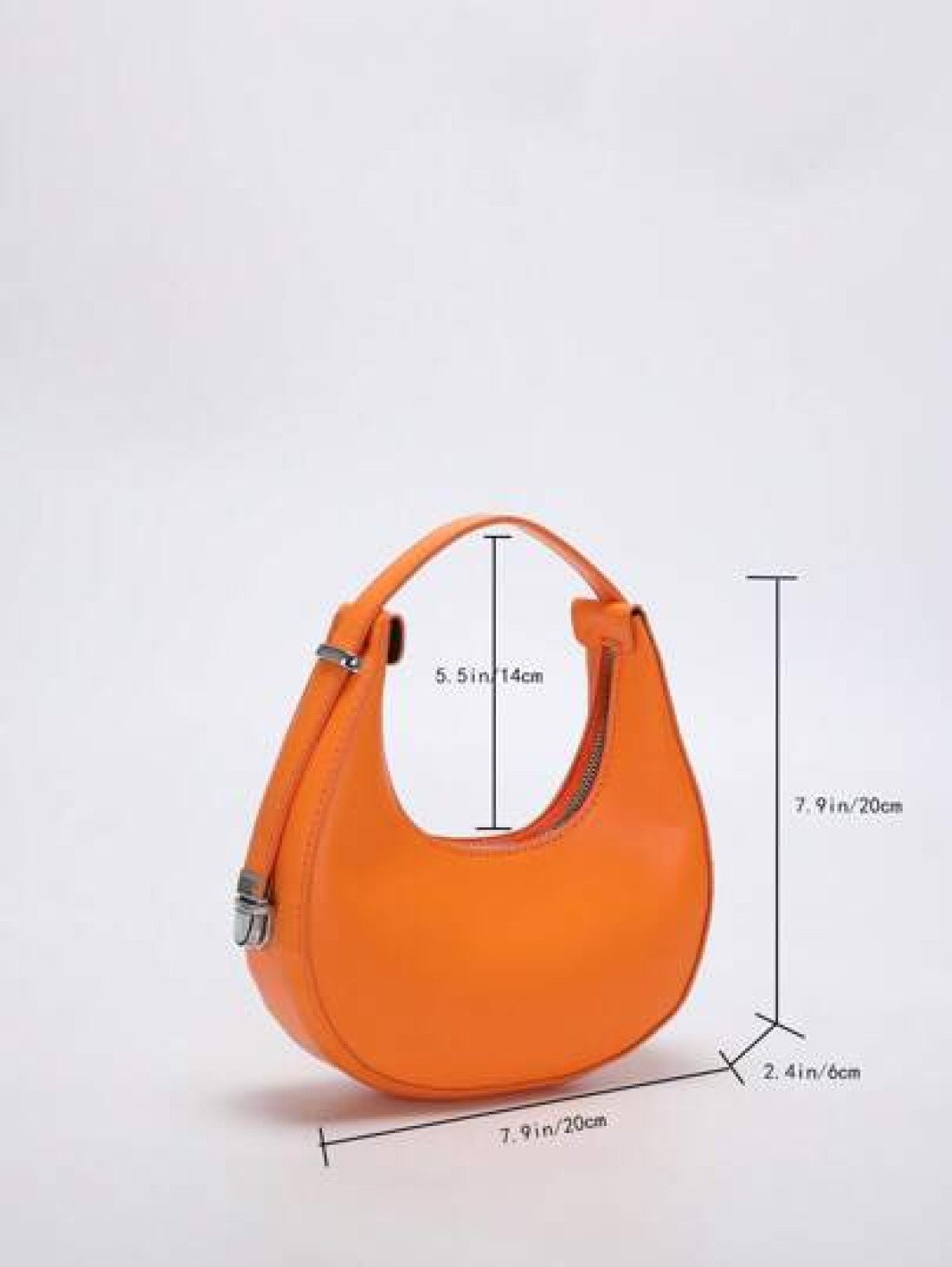 1 Piece Of Girls Candy Color Pu Zipper Closure Cute Handbag Suitable For Daily Use Versatile Mobile Phone Bag Key Bag Earphone Bag Compact Design Light And Easy To Carry