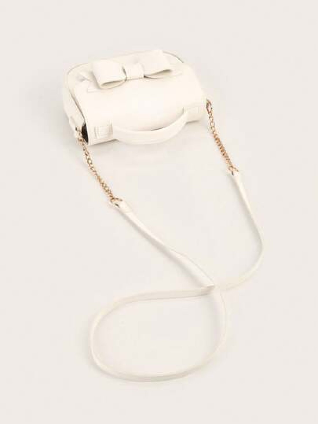 1pc Bow Decor Handbag Shoulder And Crossbody Bag Birthday Gift Suitable For Little Girls