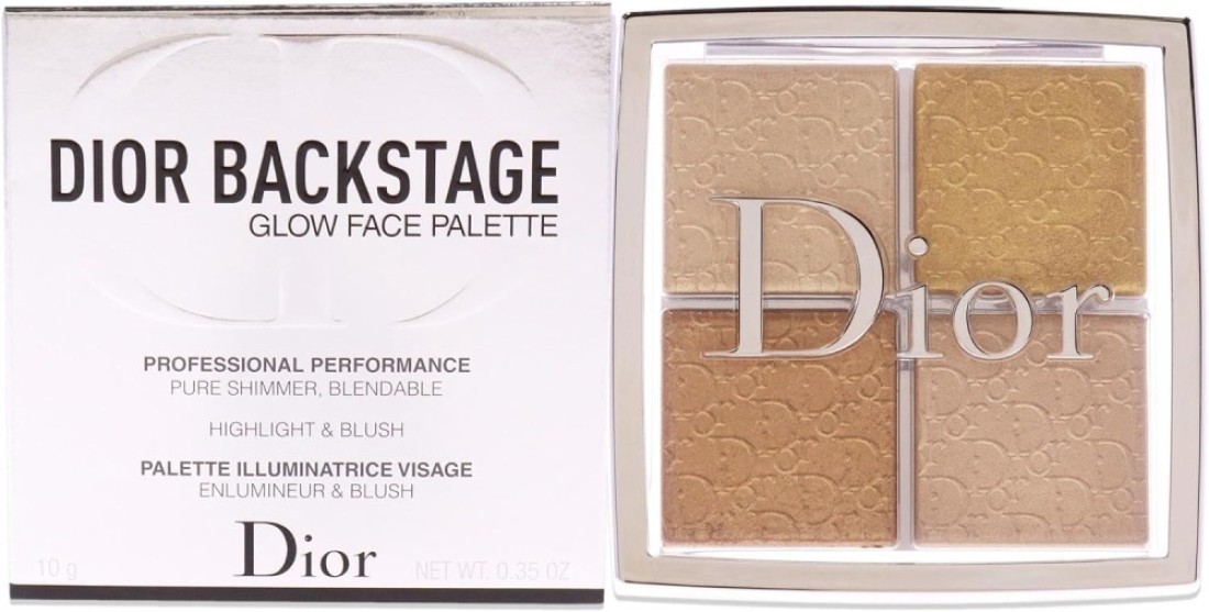 DIOR CHRISTIAN BACKSTAGE GLOW FACE PALETTE 003 PURE GOLD 10g