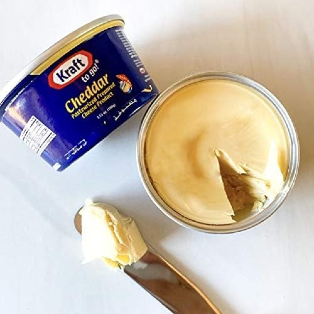 KRAFT CHEDDAR CHEESE TIN 100GM