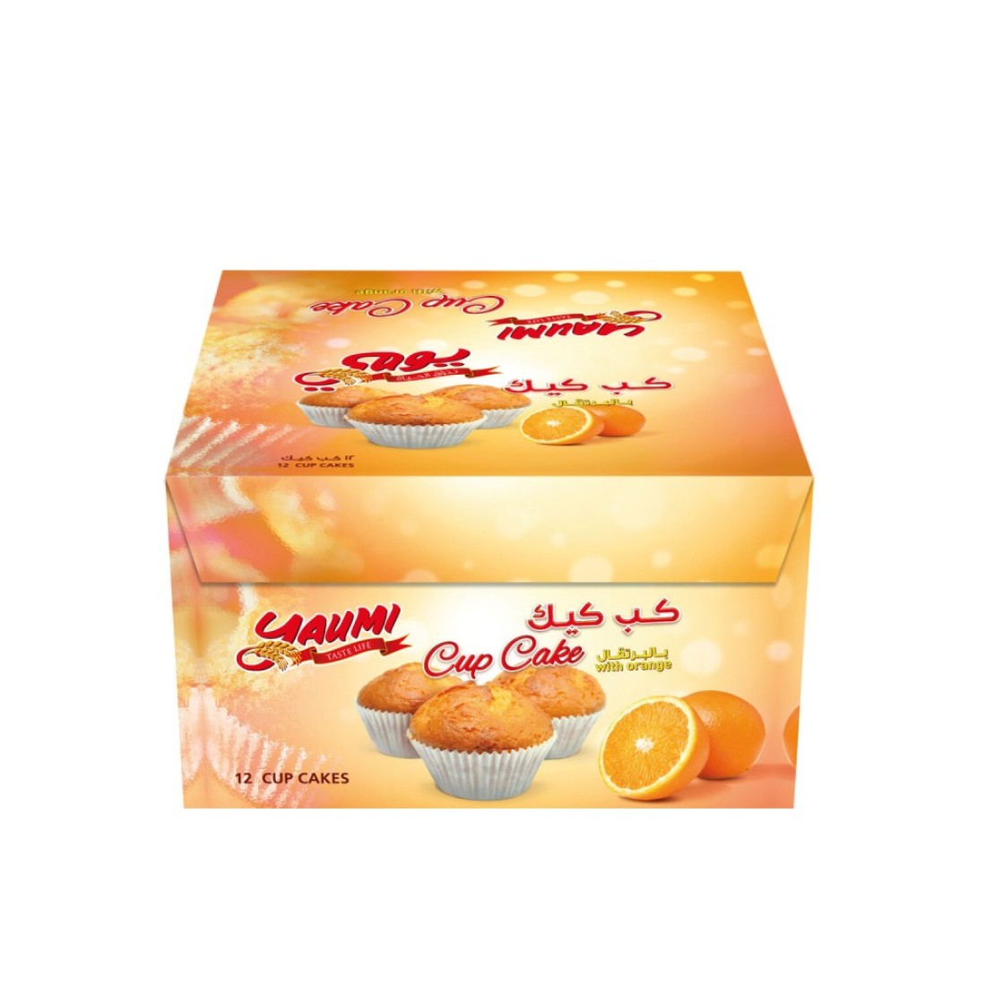 Cup Cake Family Box Orange (12pcs) 360G