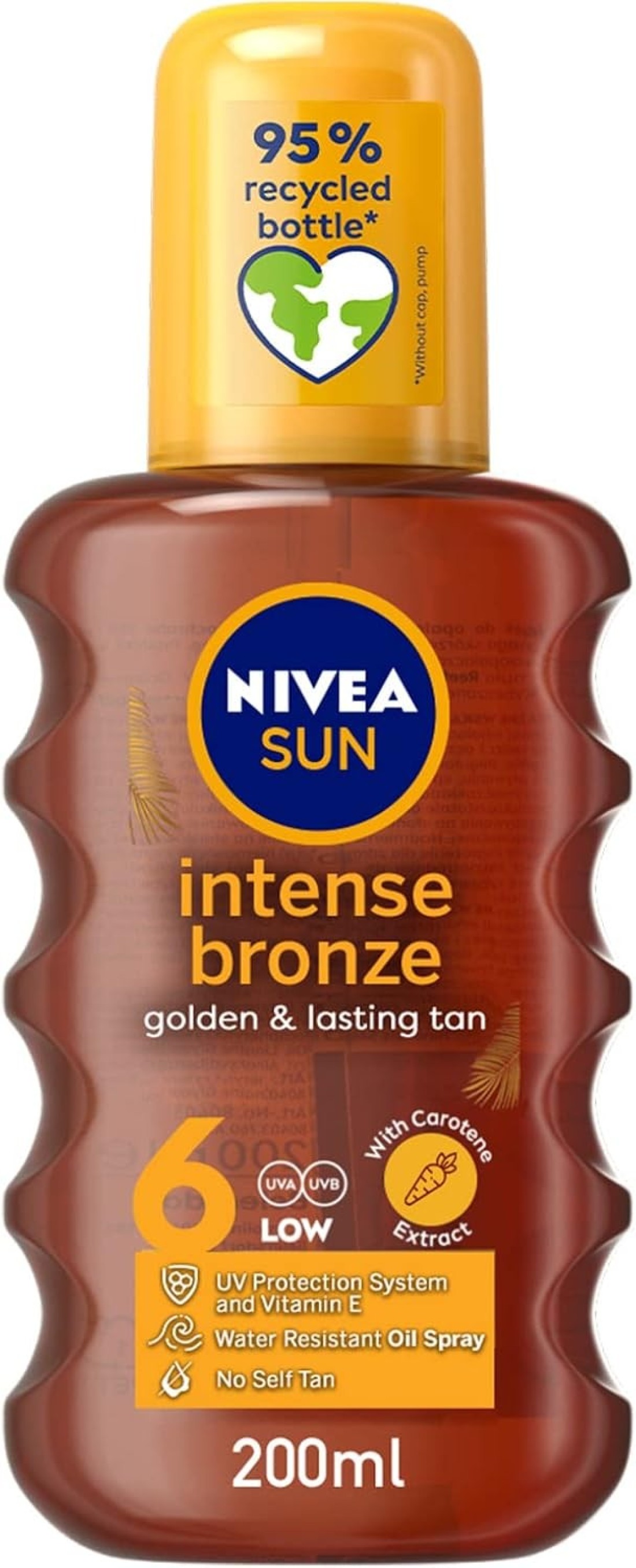 NV CAROTENE TAN OIL SPRY SPF6 200ML