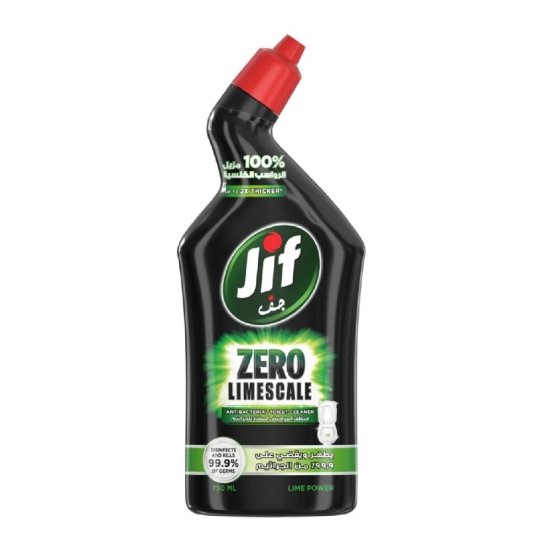 JIF TOLIET CLEANER LIME POWER 750ML