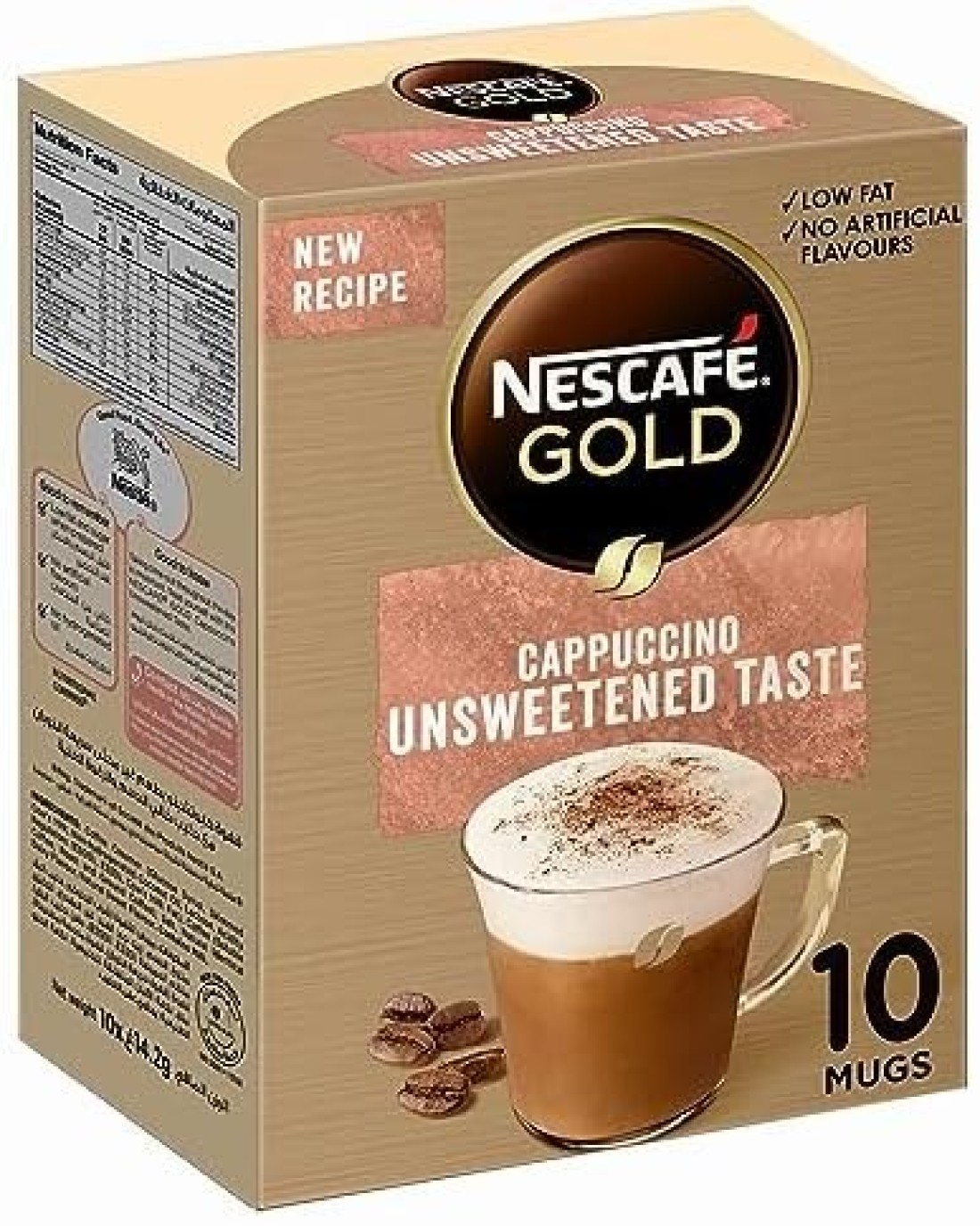 NESCAFE GOLD CAPP UNSWT 14.2GX x10