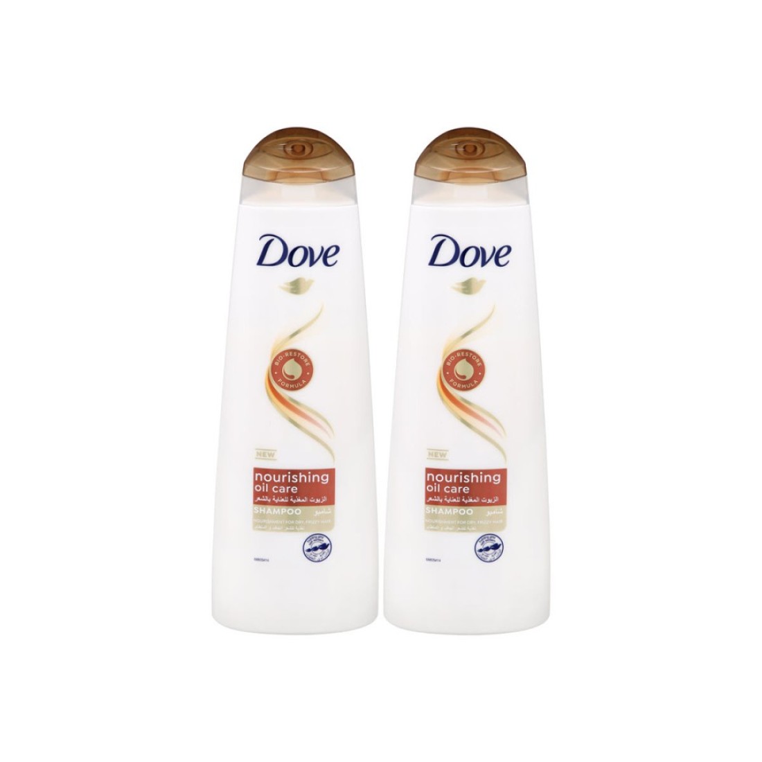 Dove Shampoo Nourishing Oil Care 350ml x 2