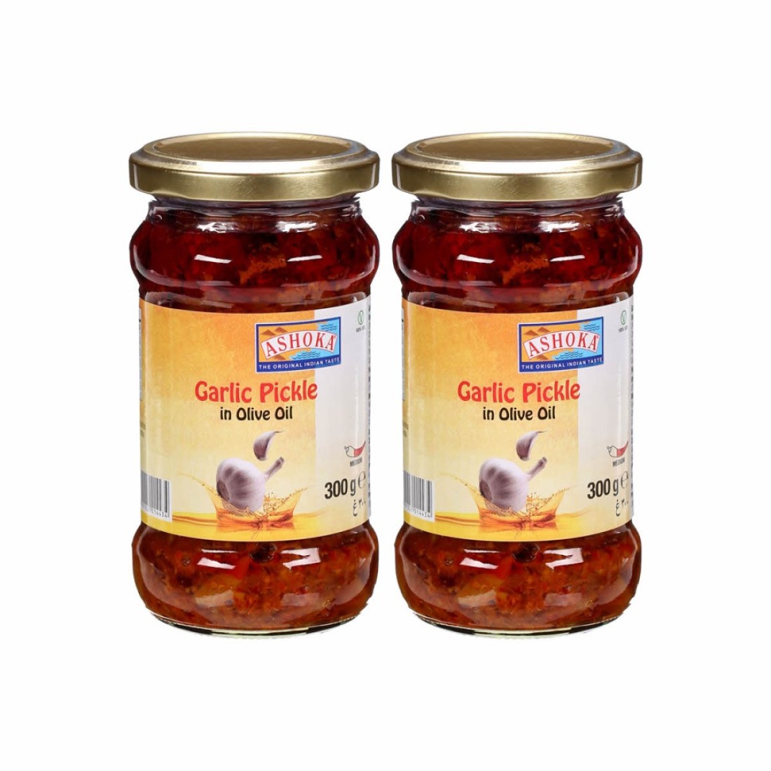 ASHOKA GARLIC PICKLE 2X300GM